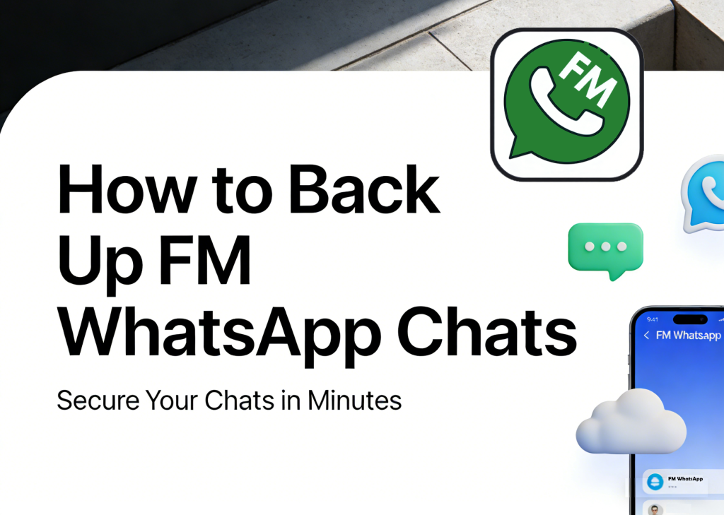 How to Back Up FM WhatsApp Chats